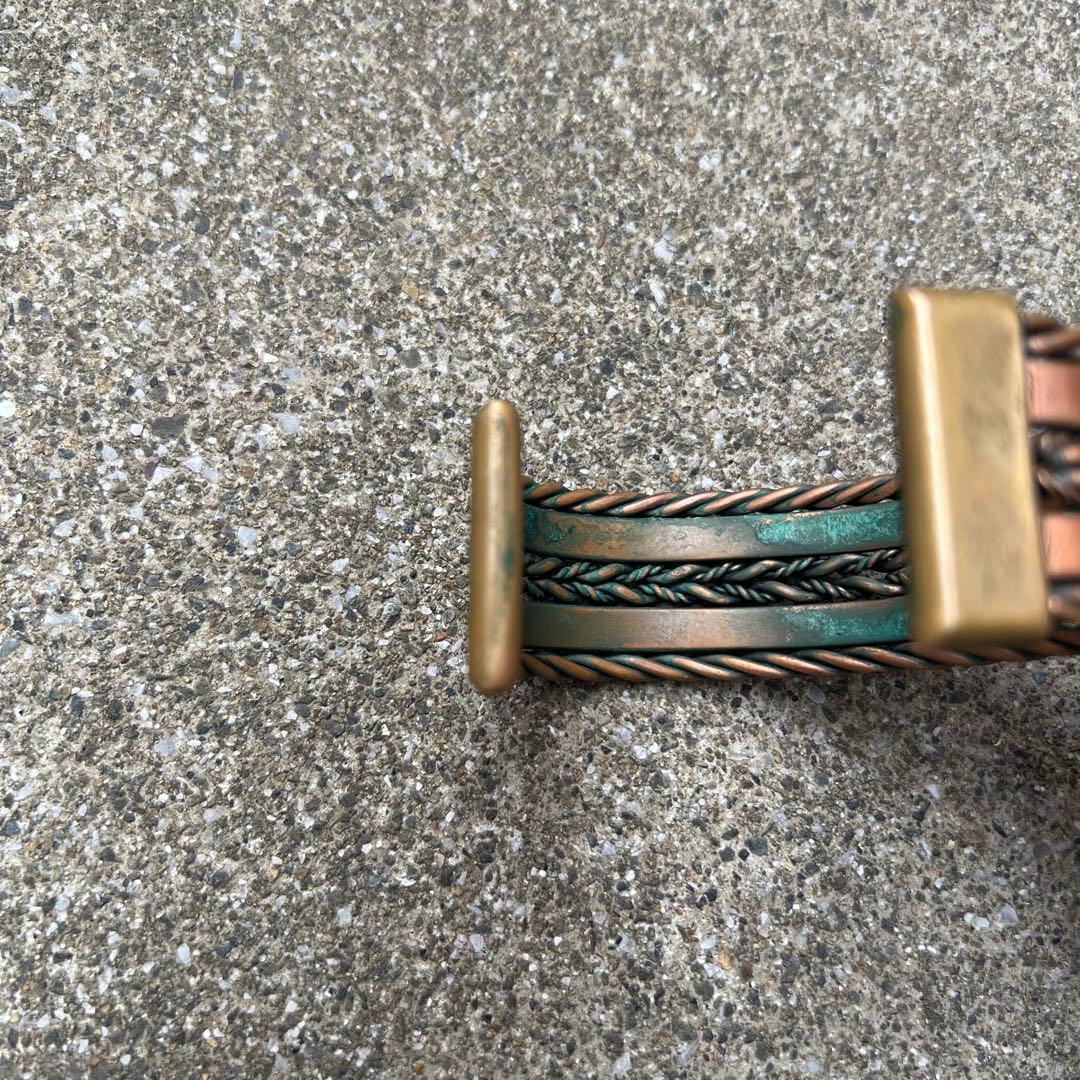 【値下げ】80年代　vintage バングル　Navajo ナバホ