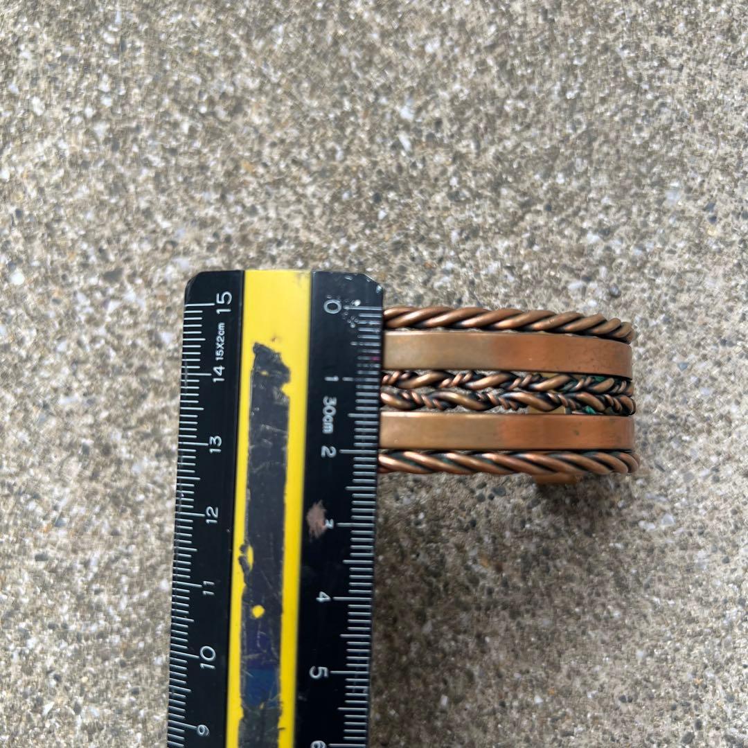 【値下げ】80年代　vintage バングル　Navajo ナバホ