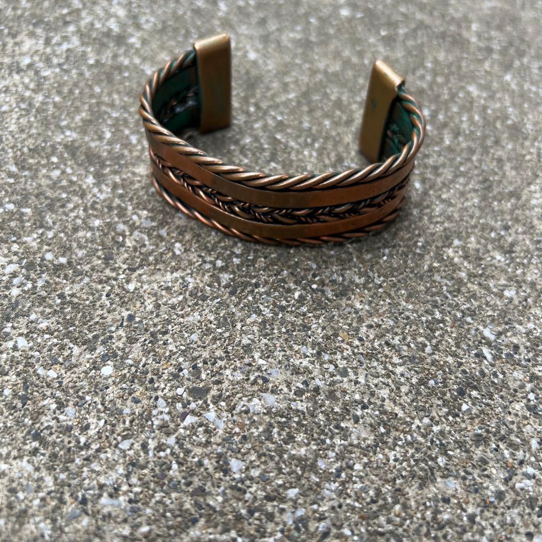 【値下げ】80年代　vintage バングル　Navajo ナバホ