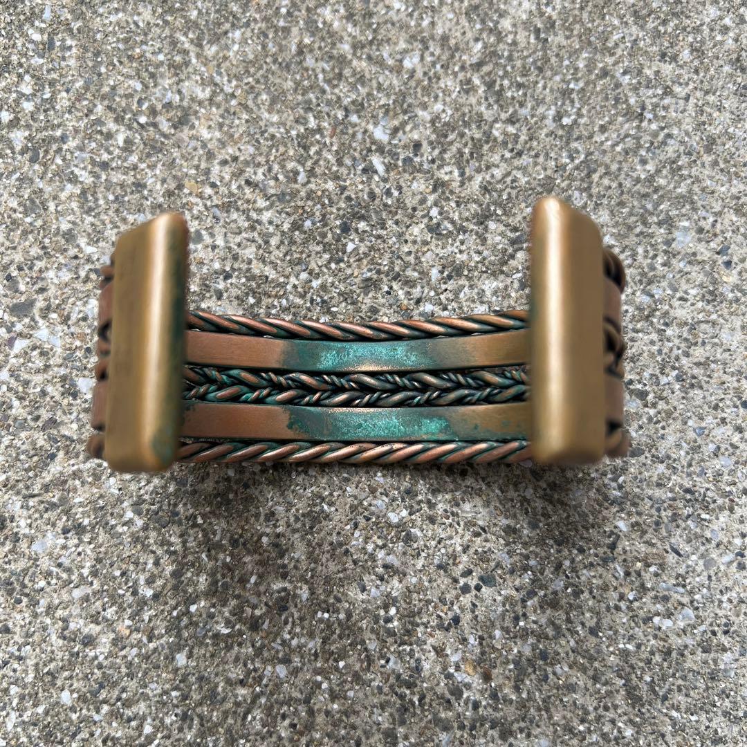 【値下げ】80年代　vintage バングル　Navajo ナバホ
