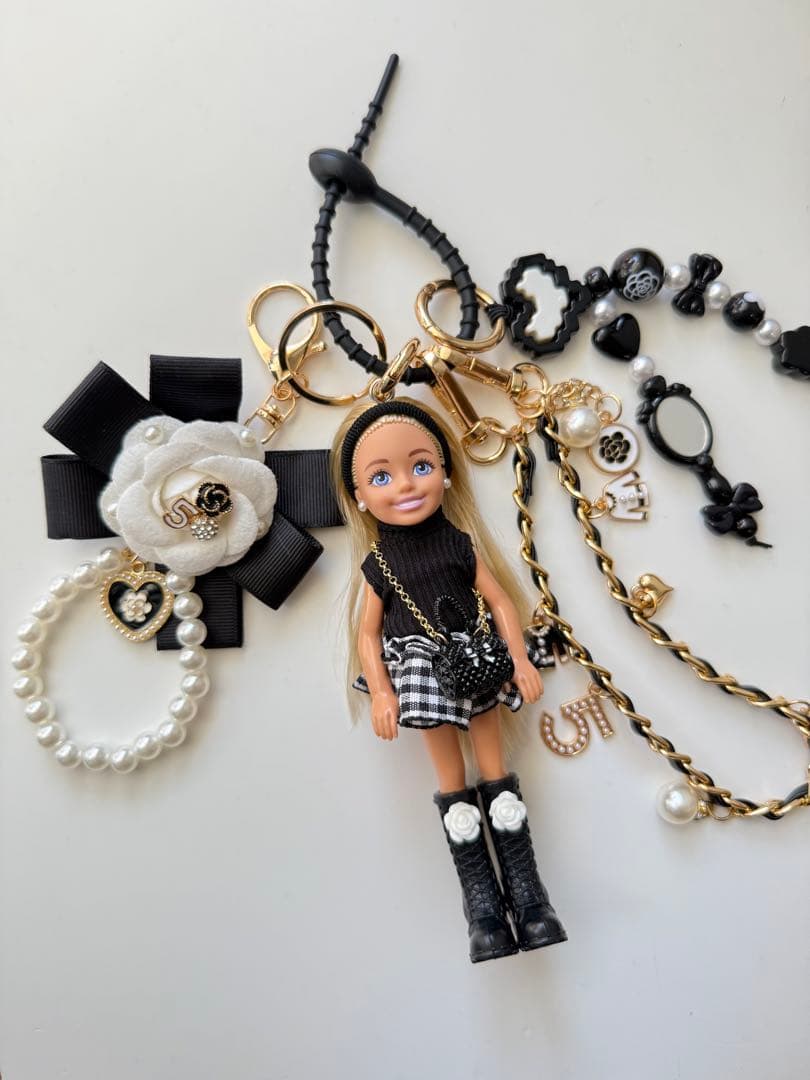 Barbie ドールチャーム　ドールキーホルダー　バービーバッグチャーム