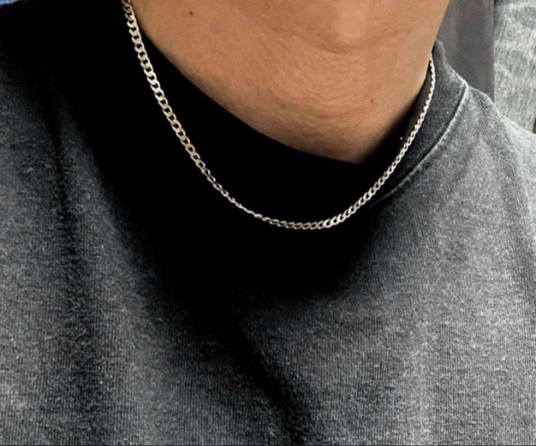 極美品‼️GUCCI 3.7ミリ　喜平チェーンネックレス