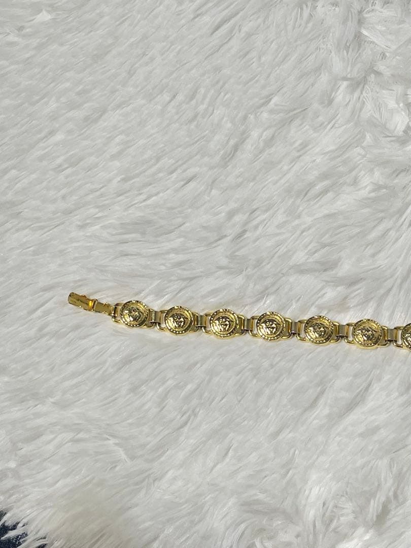 美品　GIANNI VERSACE メデューサ ブレスレット 箱・保存袋付き