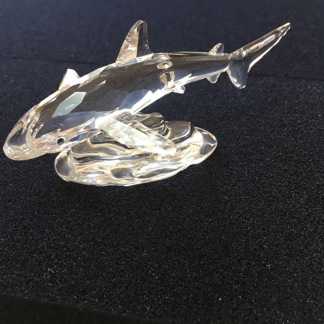 新品❣️シャープなSWAROVSKI CRYSTALベビーシャーク