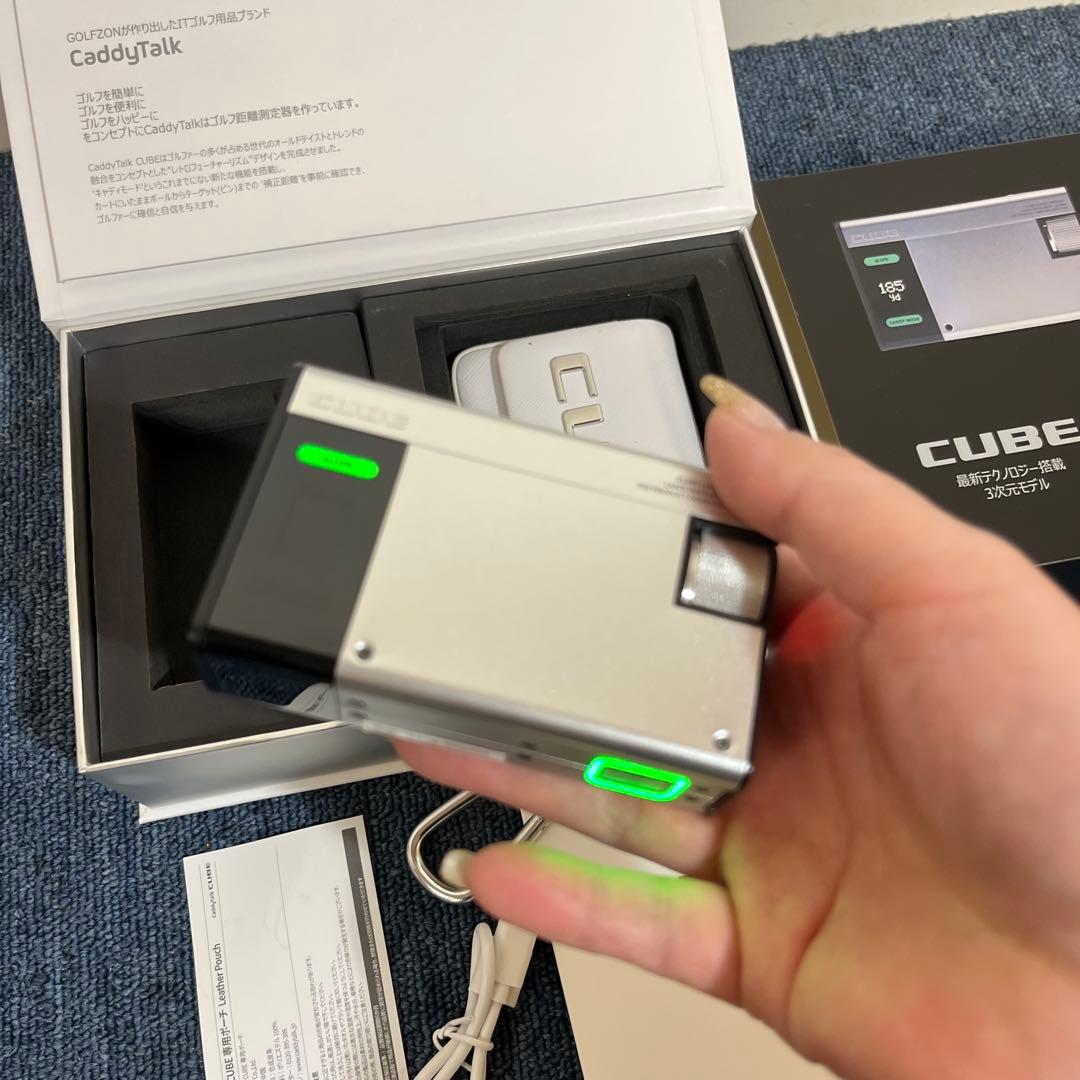 Caddytalk CUBE キャディトークキューブ 距離測定器
