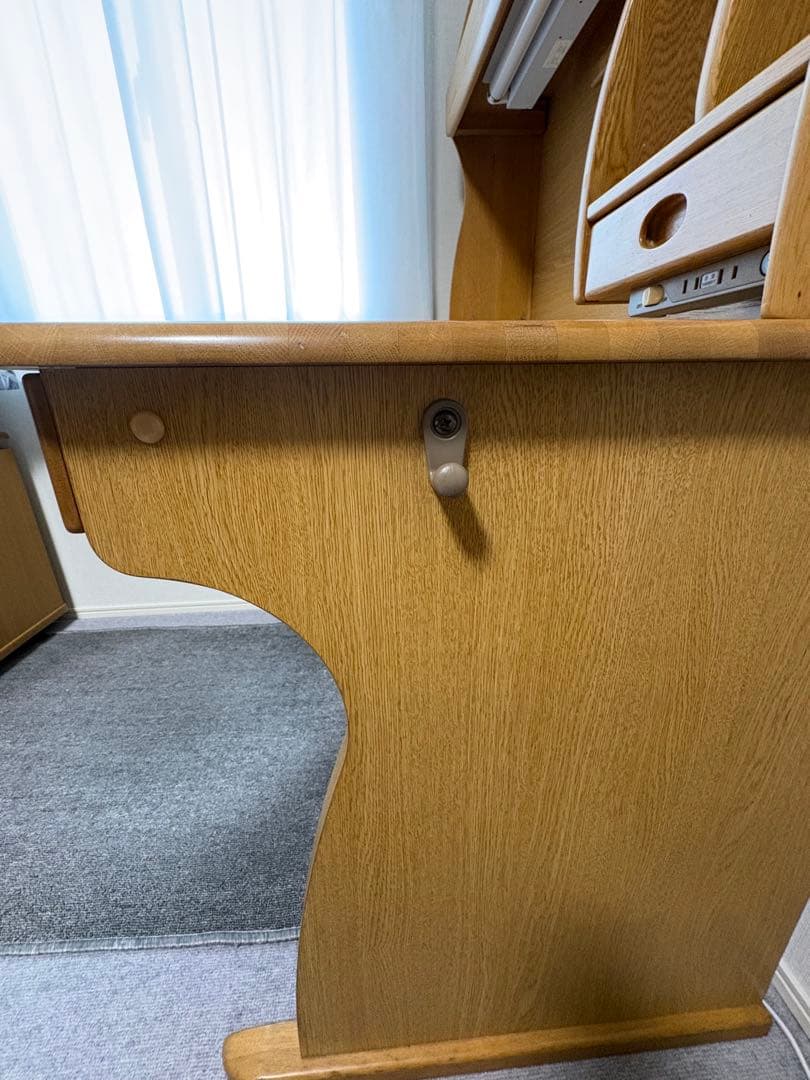 送料込①木製学習机 光製作所
