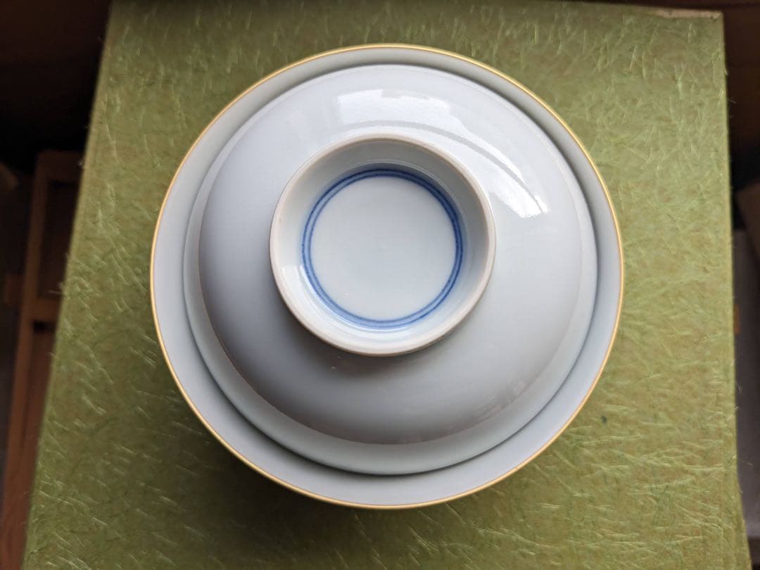 京焼　茶碗5個セット　白