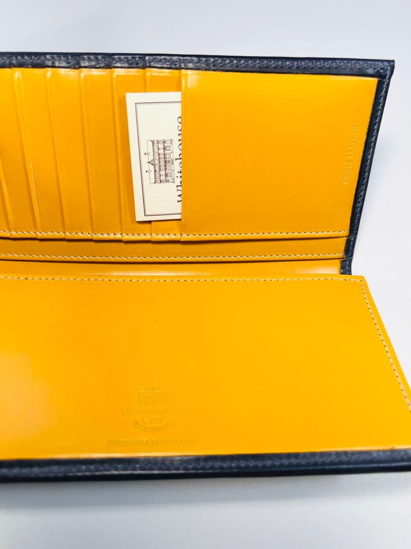 【新品未使用】ホワイトハウスコックス　長財布　　　Whitehouse Cox