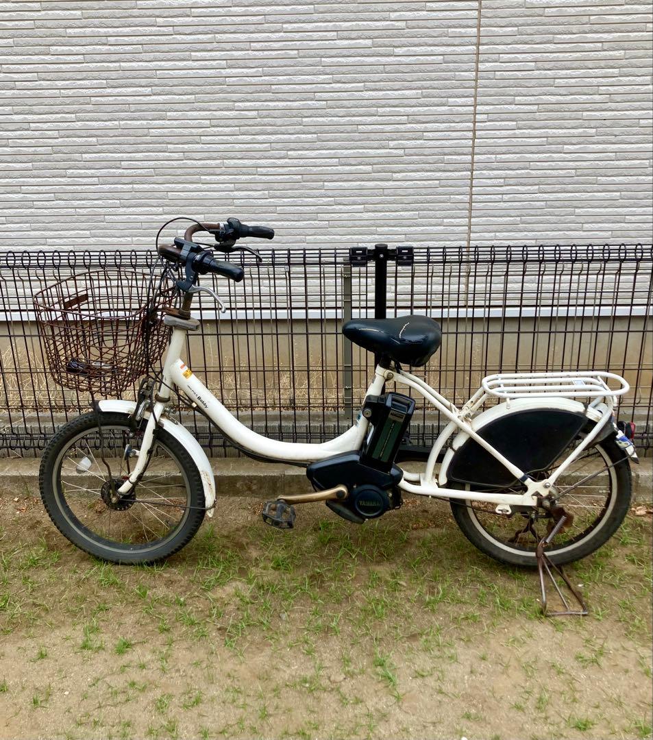 2万円支払済新品のチェーンに交換済み ヤマハPasBaby 電動アシスト自転車