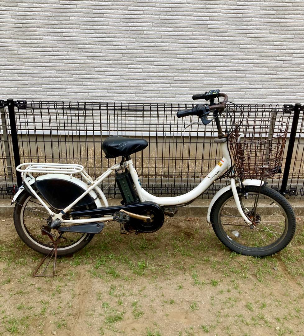 2万円支払済新品のチェーンに交換済み ヤマハPasBaby 電動アシスト自転車