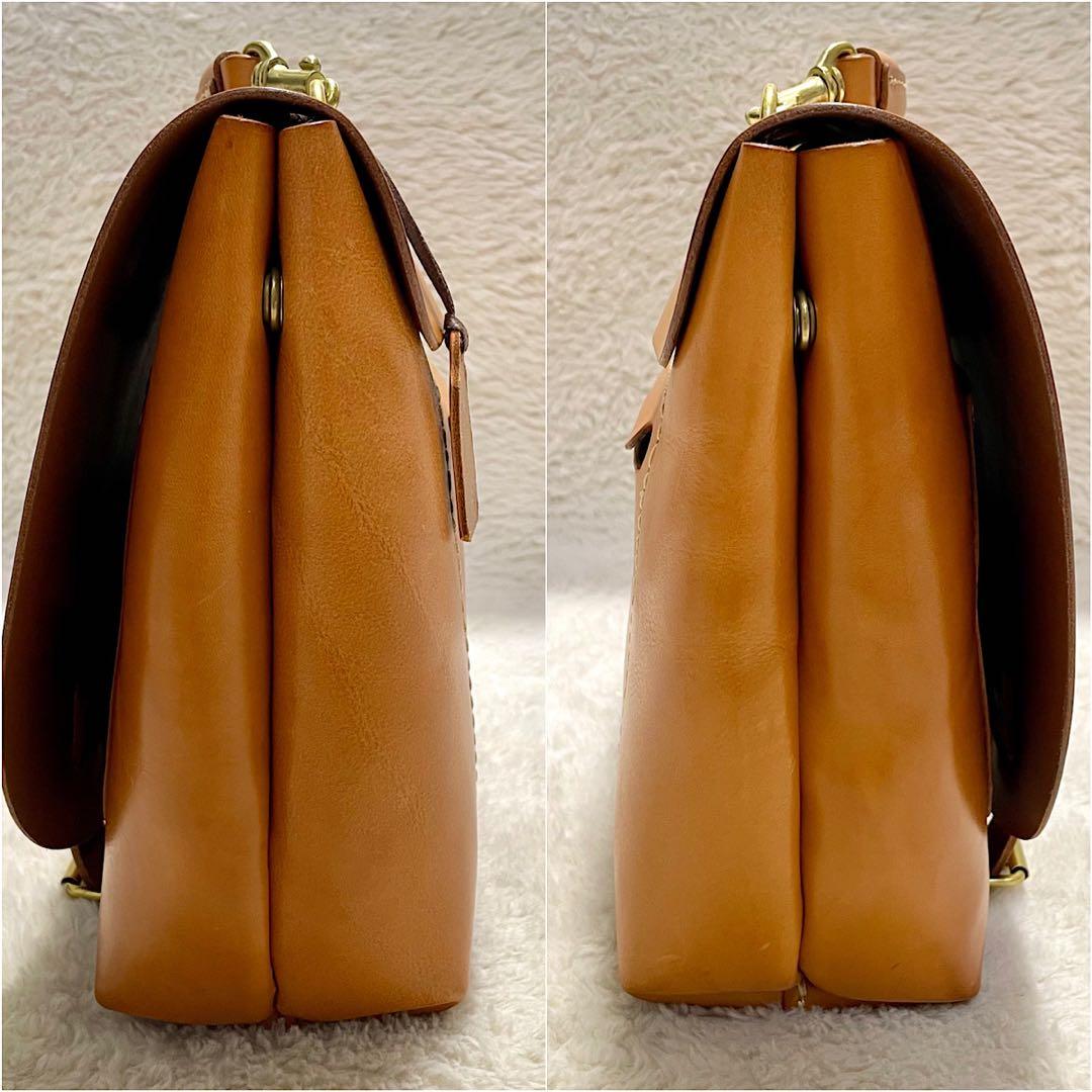 HERZ ヘルツ CW-137 ナレッジバッグ 3way キャメル Mサイズ