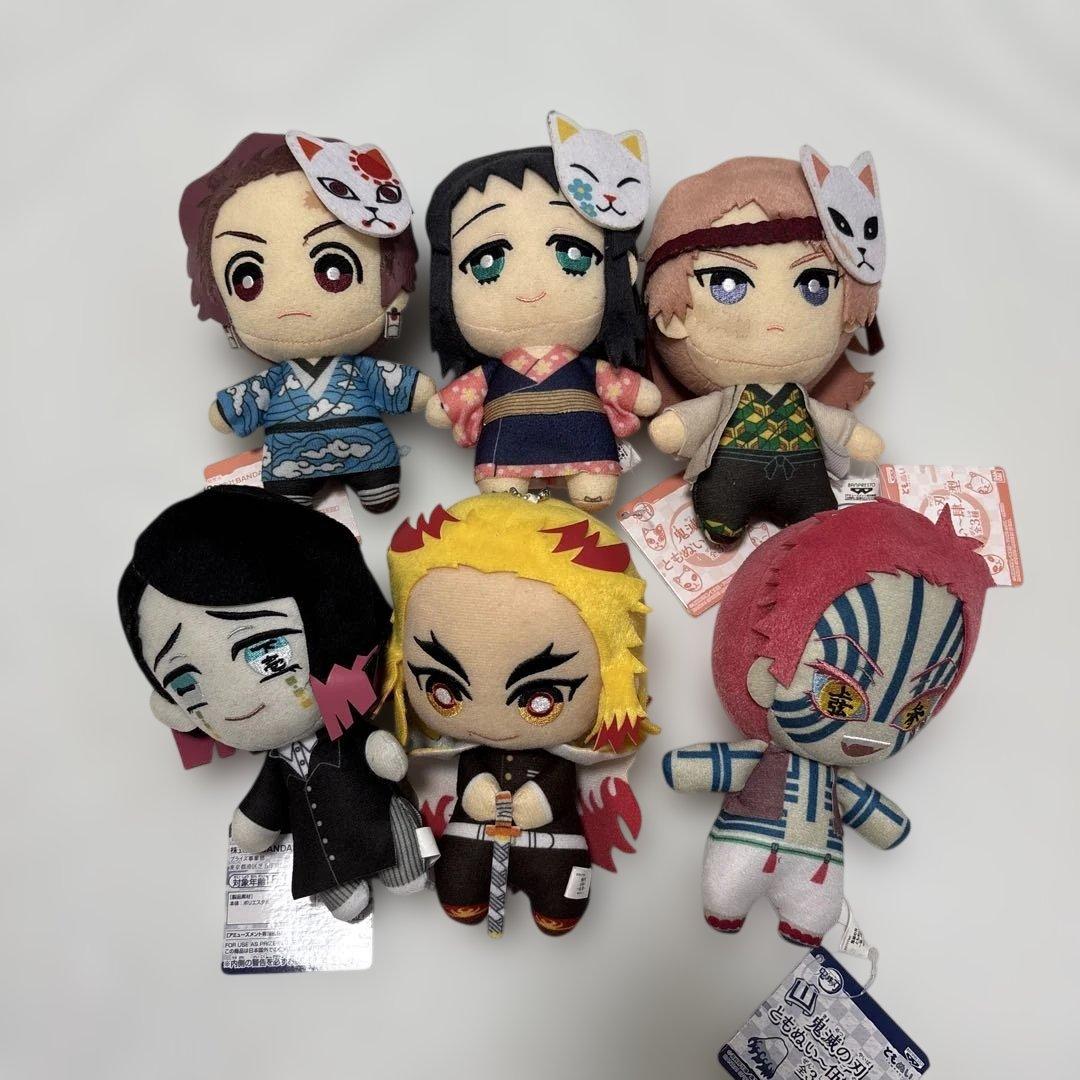 鬼滅の刃　ぬいぐるみ　まとめ売り　ともぬい　くっつきぬいぐるみバッジ
