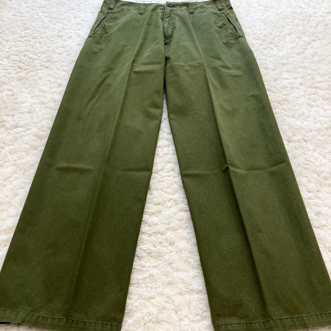 美品 90s初期 GOODENOUGH 立体裁断シンチバックパンツ M 裏原