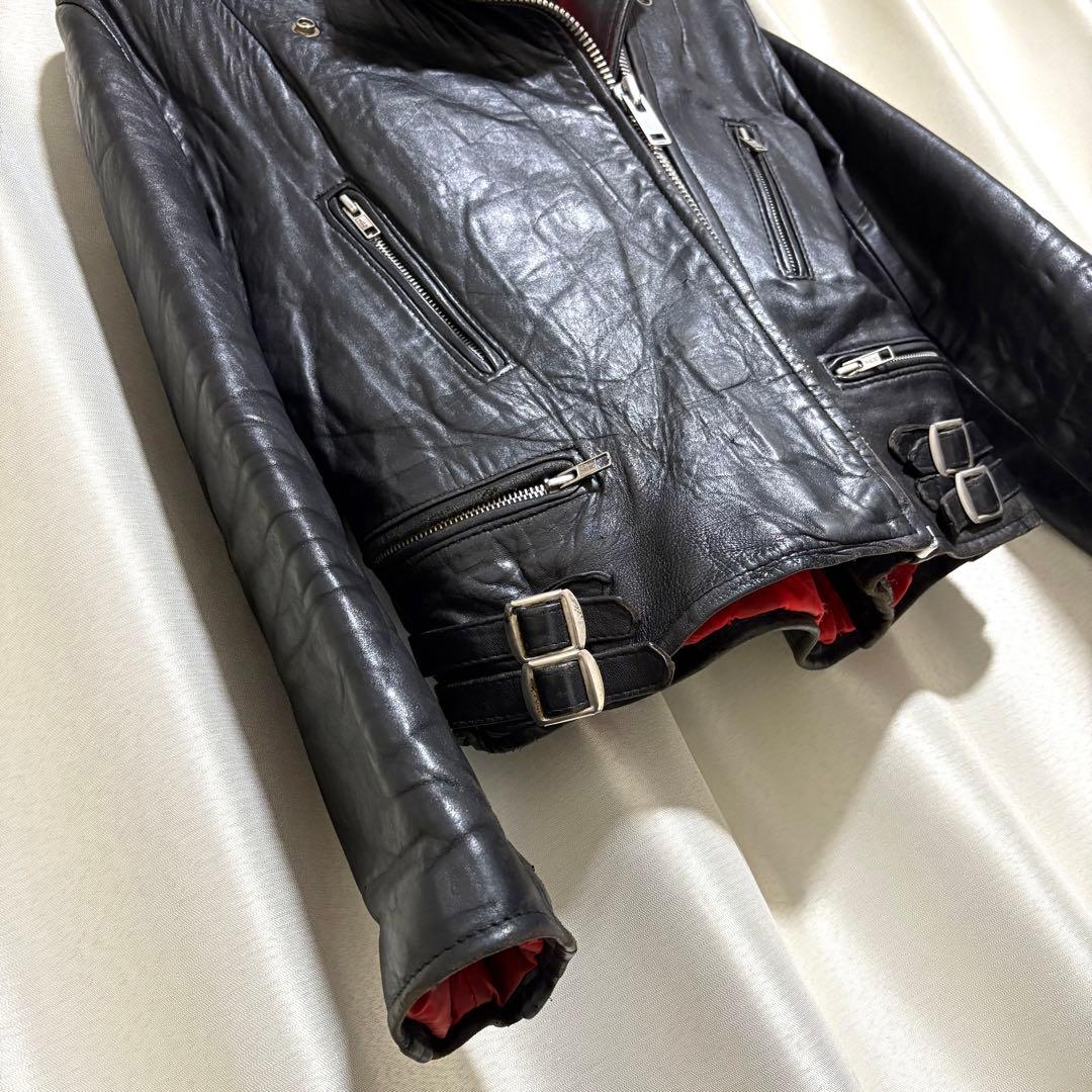 【希少】70s UK イングランド製 LIGHTNINGライダースジャケット