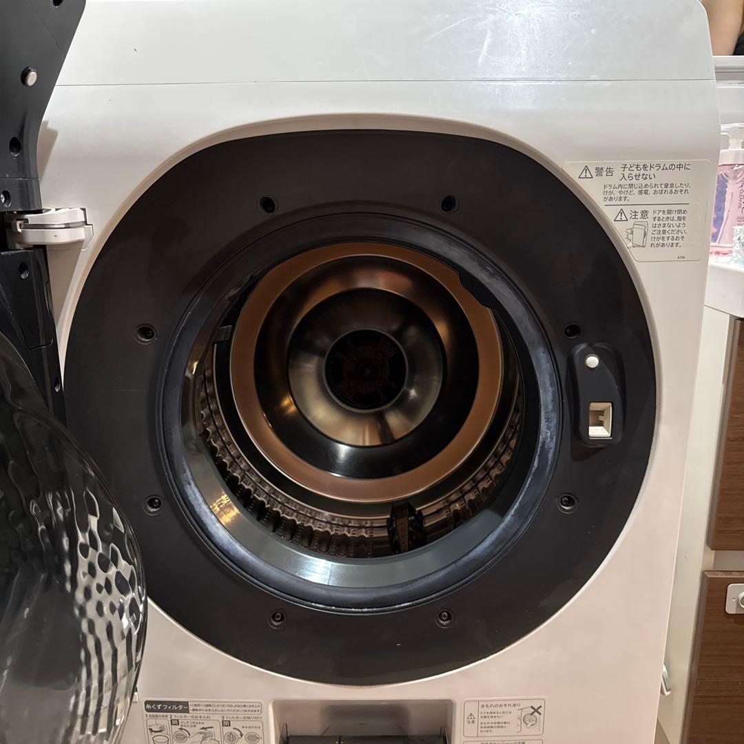 SHARP ドラム式洗濯機ES-W112 ヒートポンプ乾燥 【3月分解洗浄済】