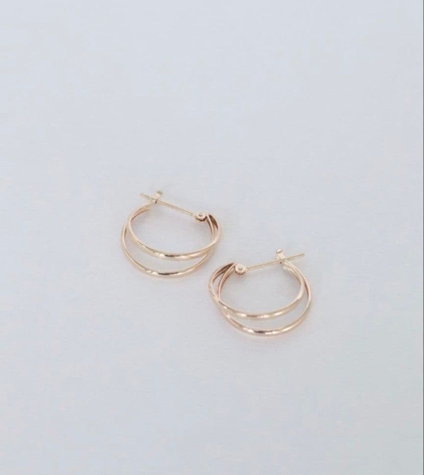 ♡新品未使用[NOIR DE POUPEE] K10 フープピアス♡