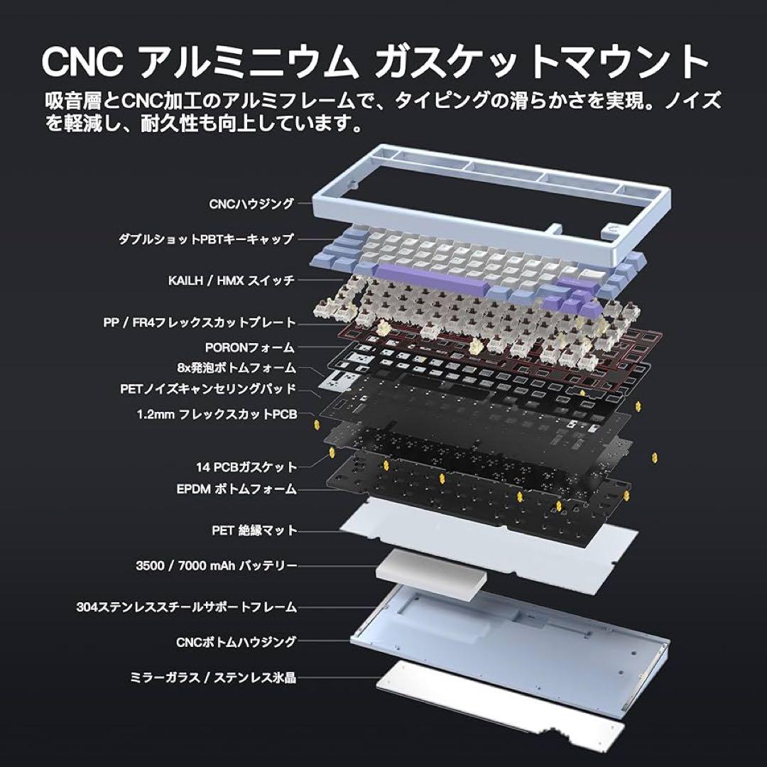 UCS RAINY75 Proメカニカルキーボード