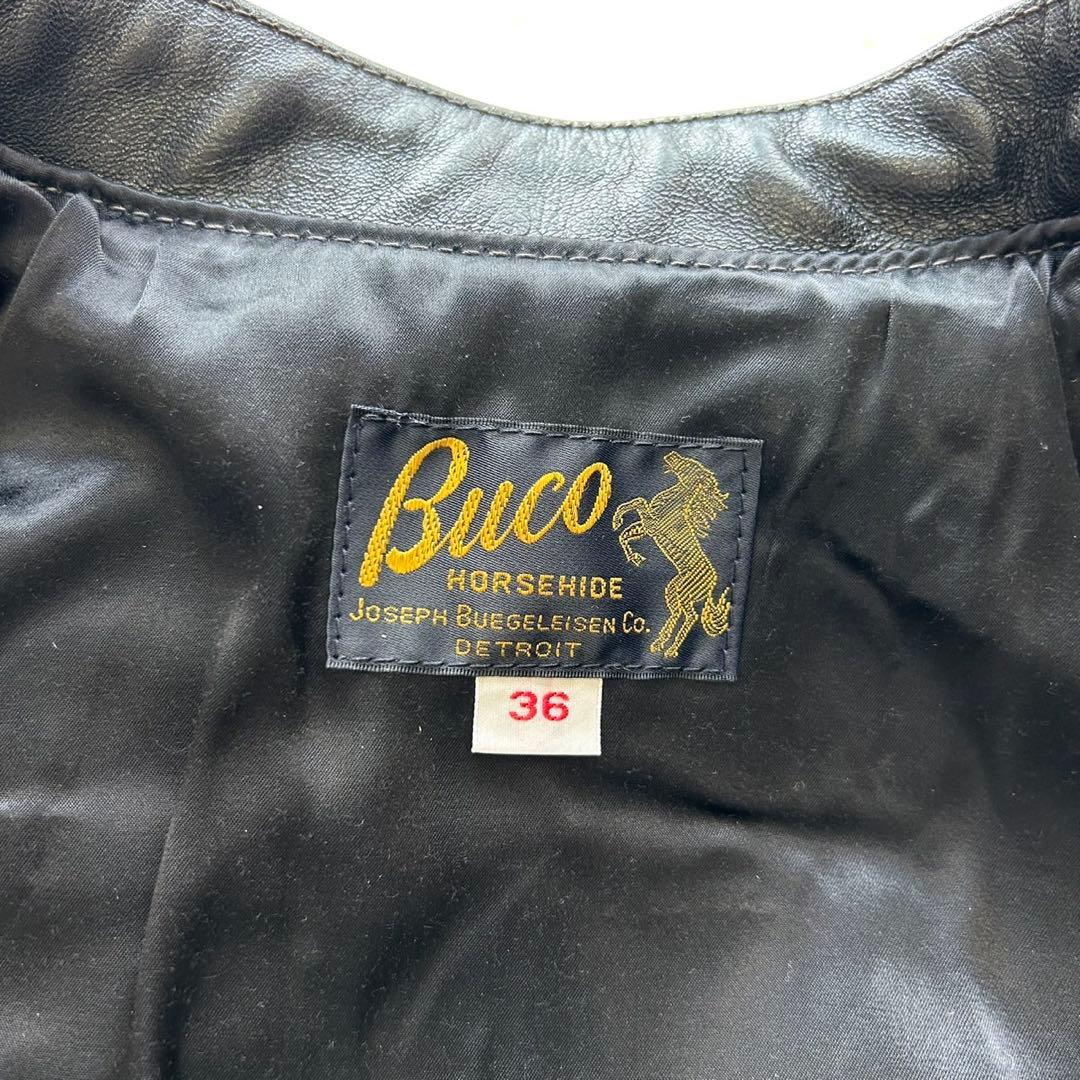 【極美品】ザリアルマッコイズBUCO J-100 JACKETPADDED 36