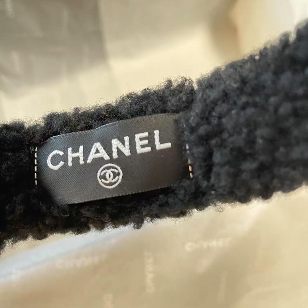 25B CHANEL シャネル　イヤーマフ　ブラック