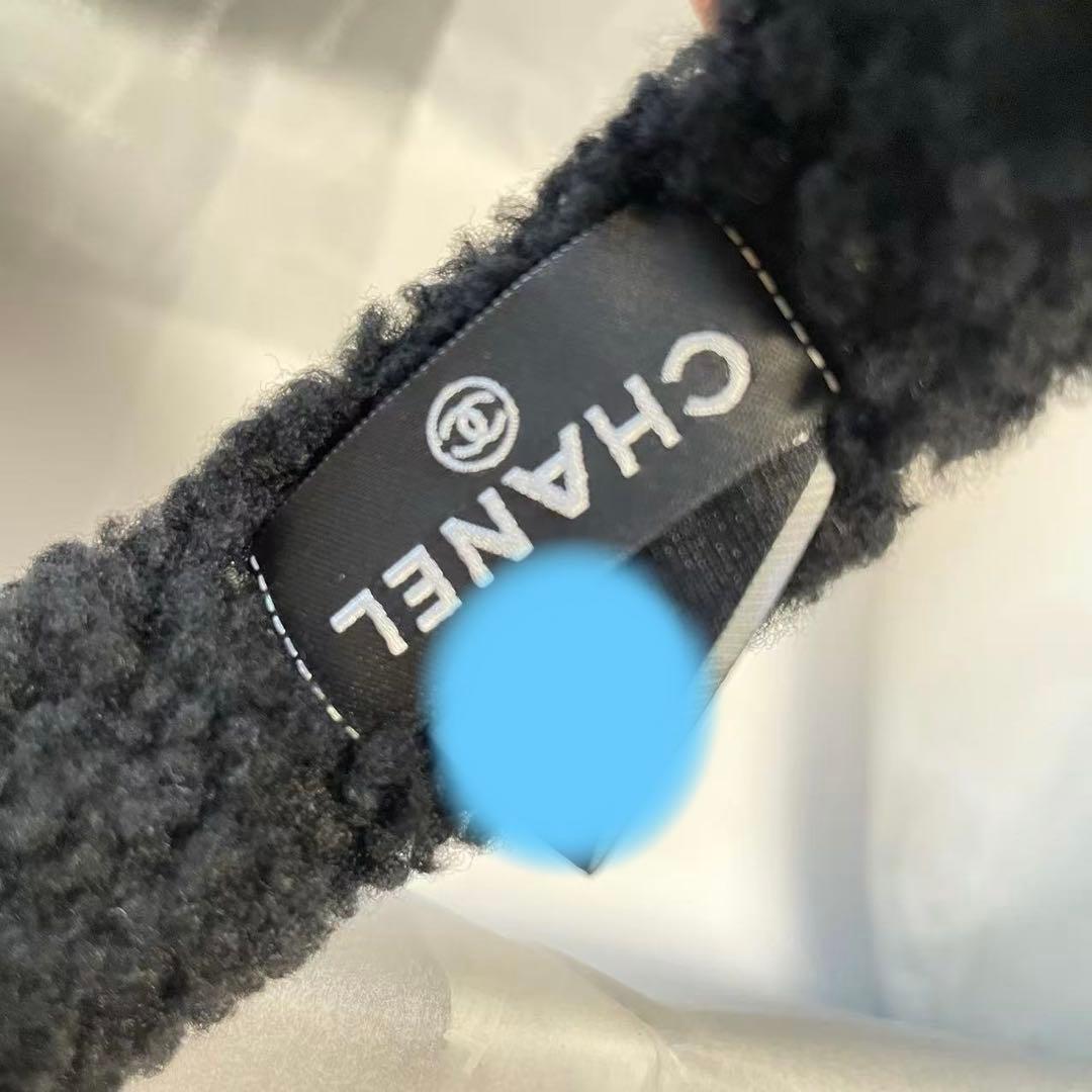 25B CHANEL シャネル　イヤーマフ　ブラック