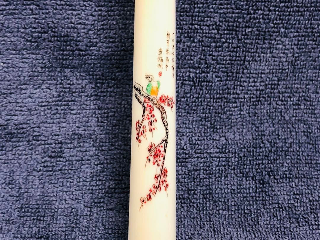 中国美術　天然素材　和装小物　象嵌　簪 かんざし アンティーク　時代物 美品