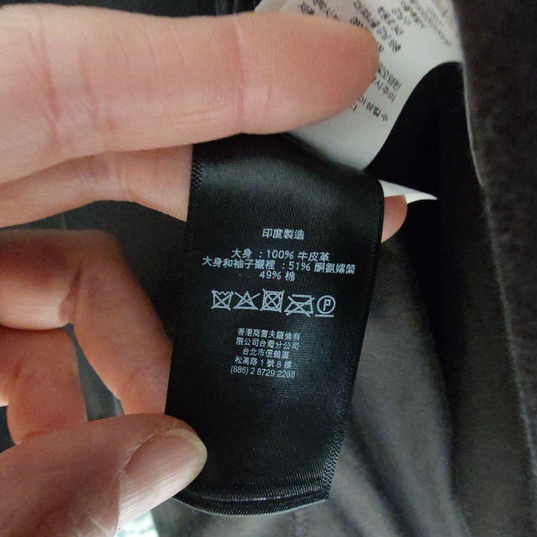 RRL スリム フィット レザー モト ジャケット