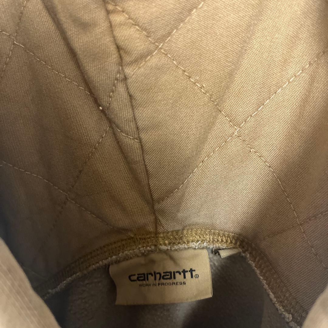 carhartt ブラウンパーカー