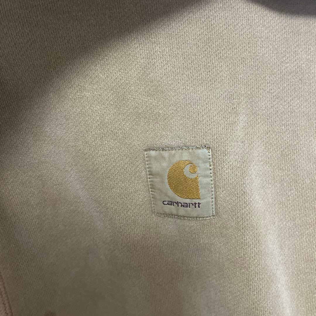 carhartt ブラウンパーカー