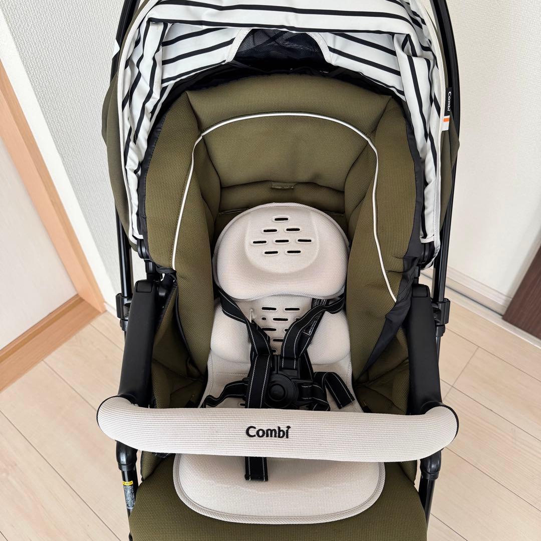 【極美品】Combi ベビーカー メチャカルハンディ α エッグショック