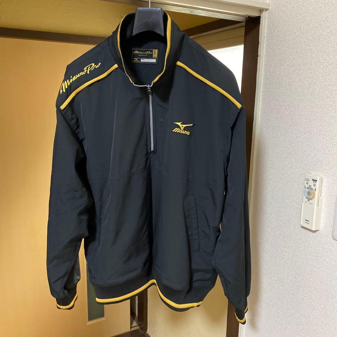 ミズノプロ mizuno PRO ブレスサーモ上下Ｌ＋下Ｏ付　アップウェア 黒