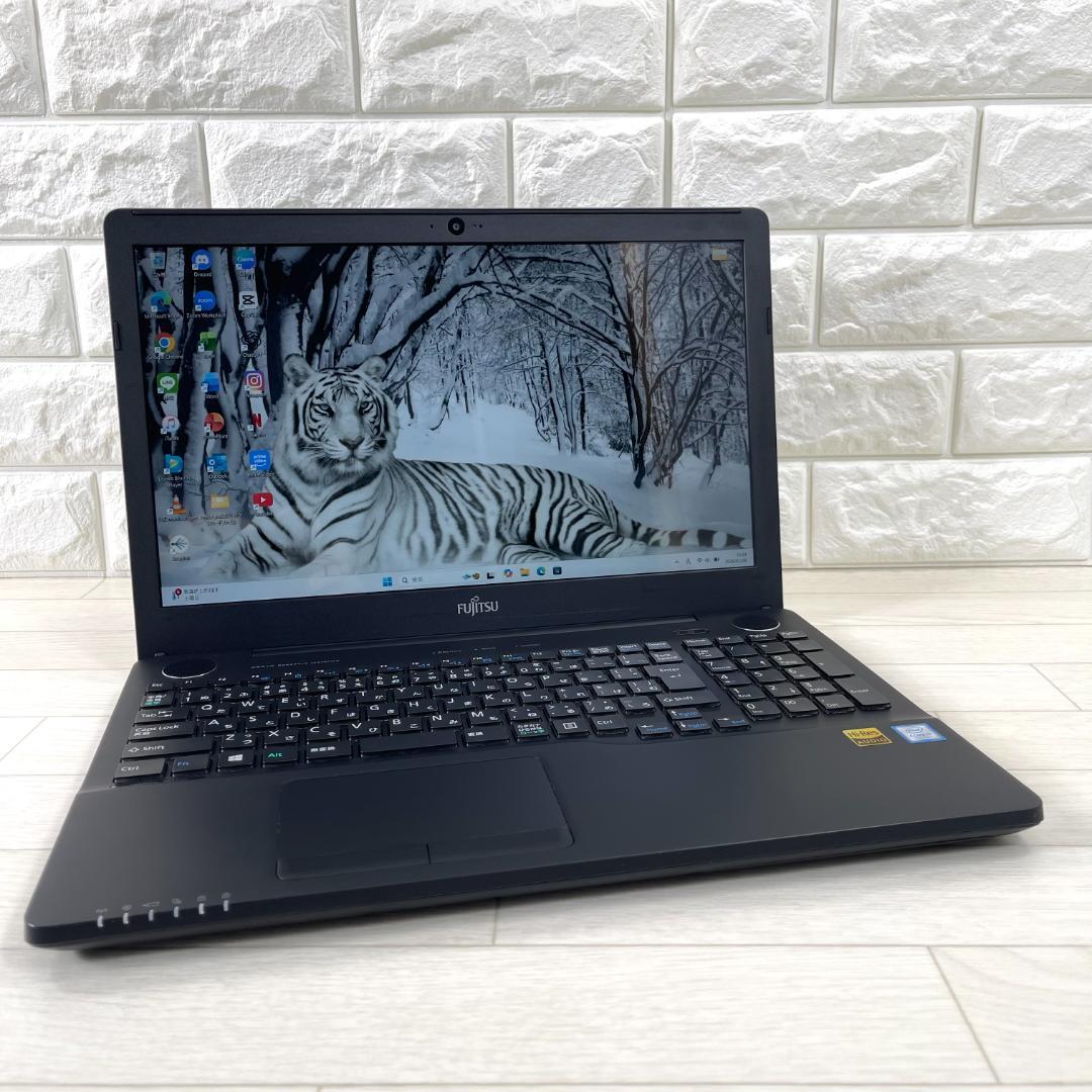 富士通 i7 新品SSD512G メモリ16 Windows11 ノートパソコン