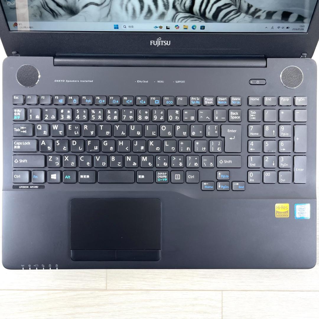 富士通 i7 新品SSD512G メモリ16 Windows11 ノートパソコン