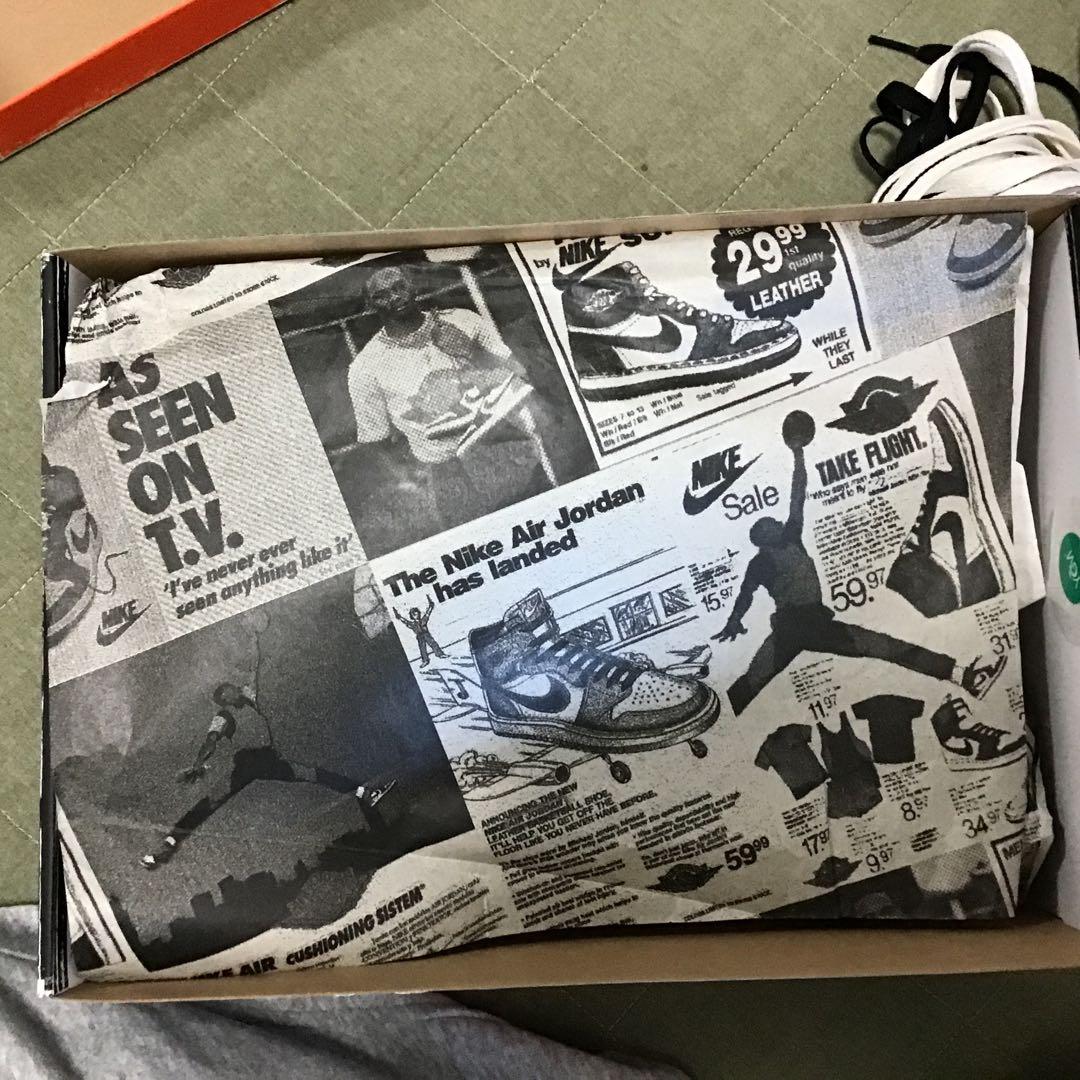 靴 AIR JORDAN 1 HIGH OG/CHICAGO/LOST&FOUND