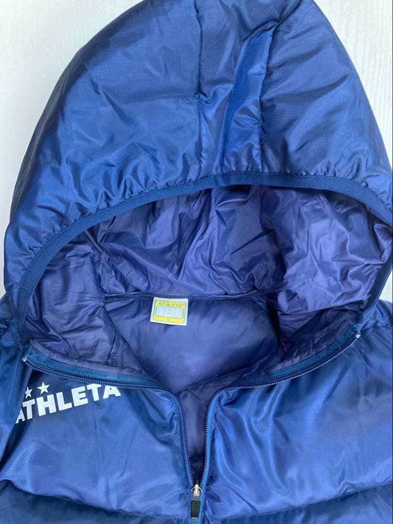 試着のみ ATHLETA アスレタ ネイビー セットアップ 中綿 O(LL)