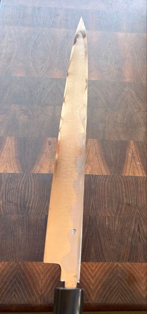 正本総本店　玉青鋼　切付　柳刃　270mm 9寸包丁　和包丁　研ぎ済　水牛柄