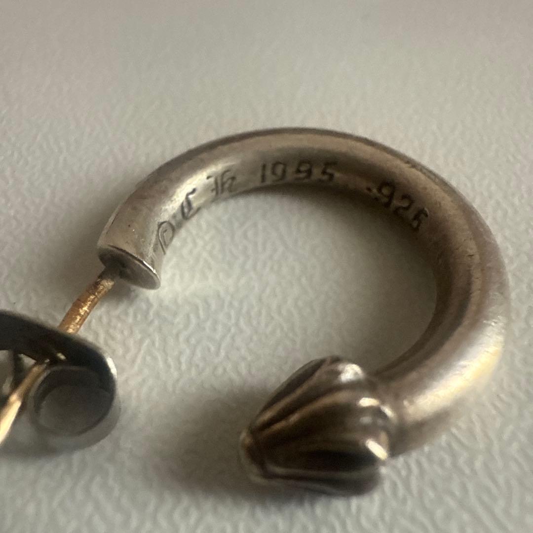 Chrome Hearts フープピアス　片耳