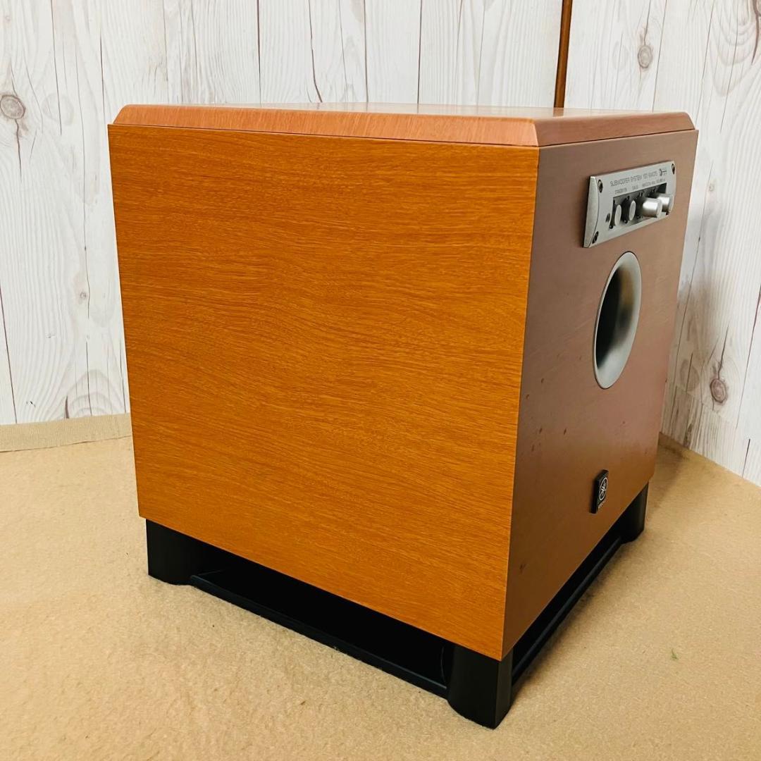 【美品 動作品】YAMAHA サブウーファー YST-SW015 オーディオ機器