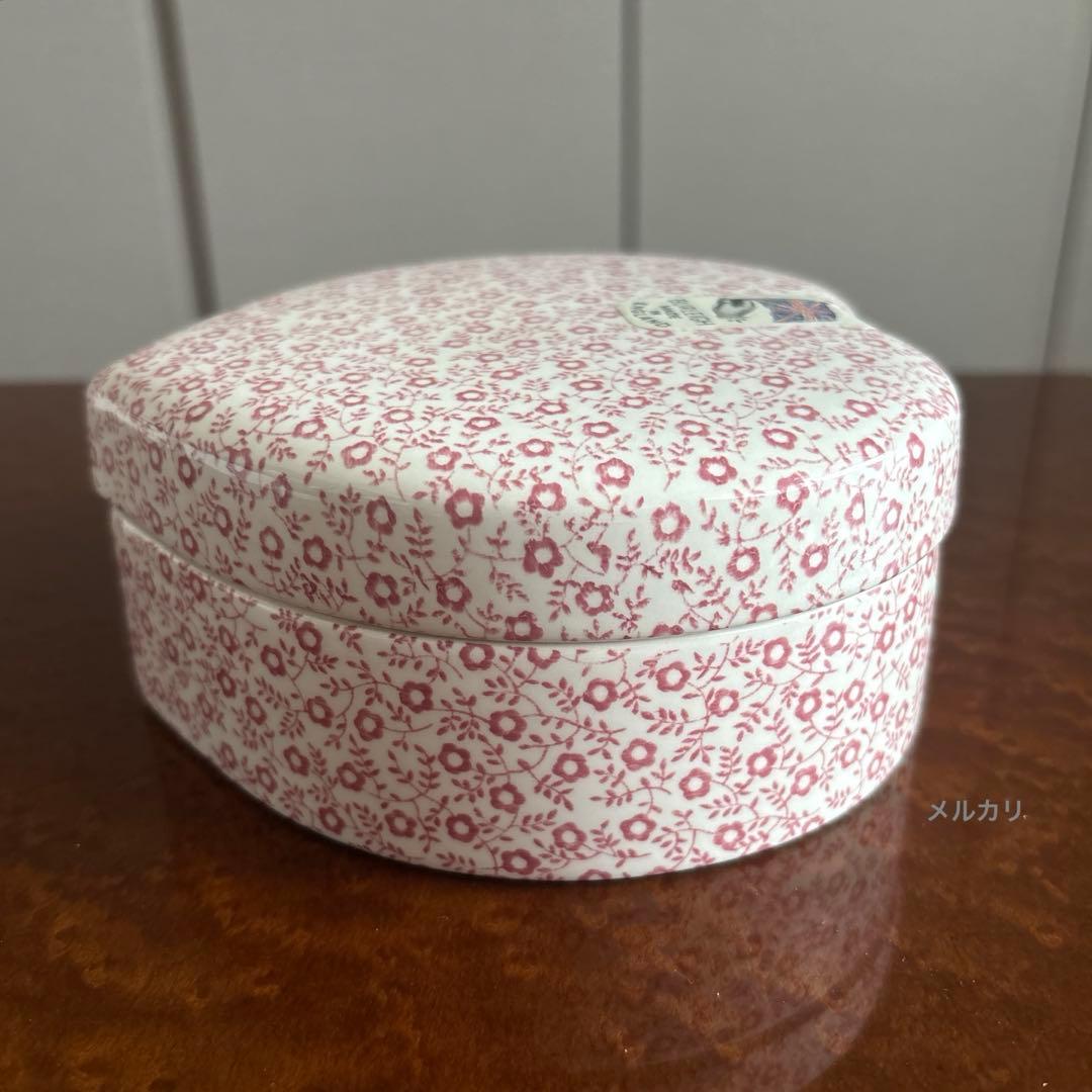 廃番　新品　一級品　バーレイ ローズピンクフェリシティ　ハートボックス