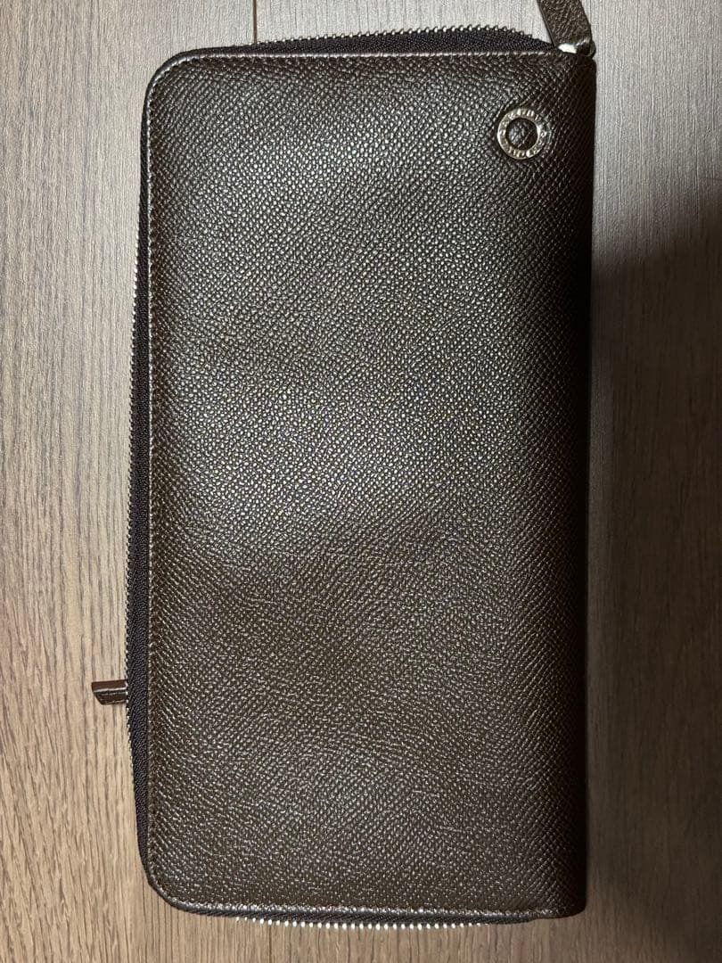 【最終価格】Bvlgari ダークブラウン 長財布