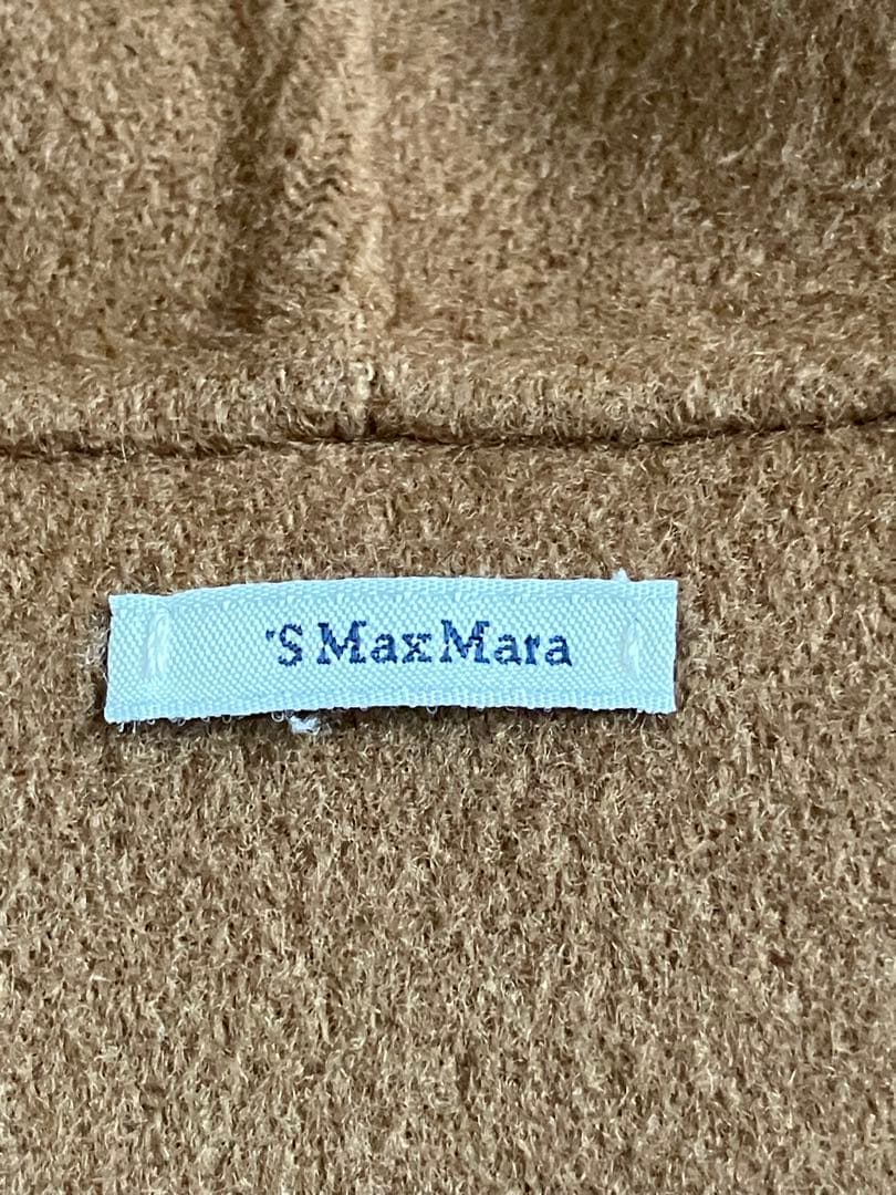 S MaxMara キャメルフードコート
