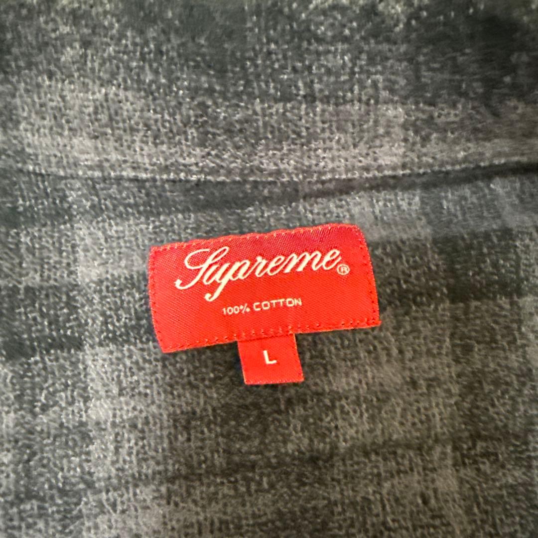 supreme シュプリーム チェック柄 フランネルシャツ