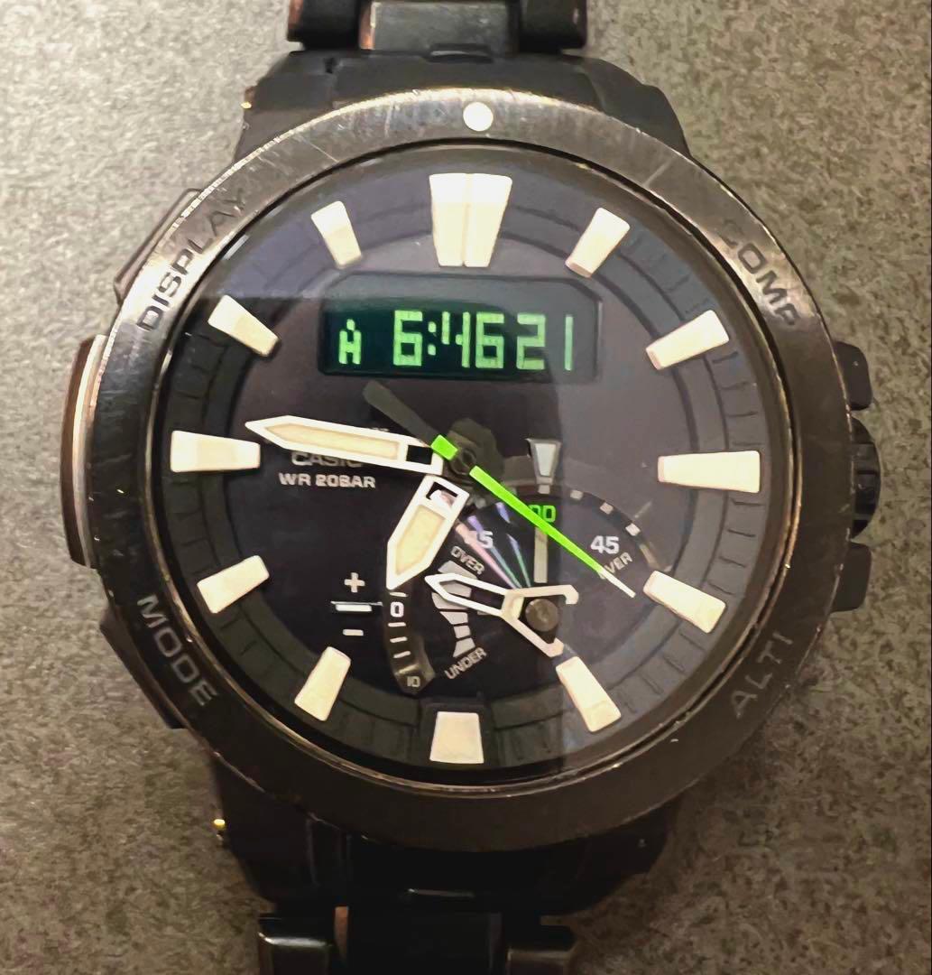 時計 CASIO PRO TREK PRW-7000 FC 1JF