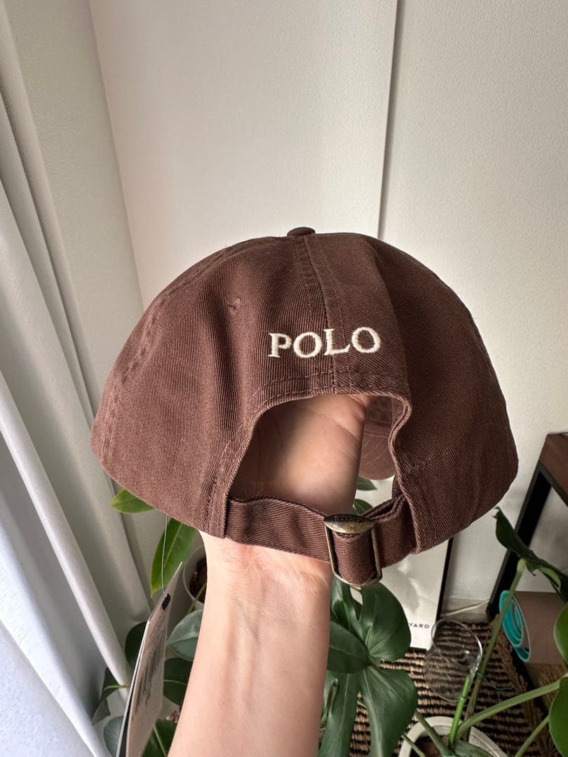 Polo Ralph Lauren Cooper Brownブラウン キャップ