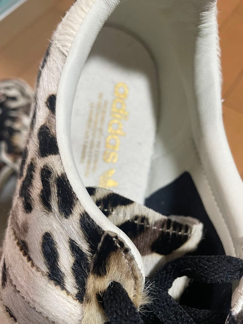 【状態良好！】adidas ヒョウ柄 スニーカー