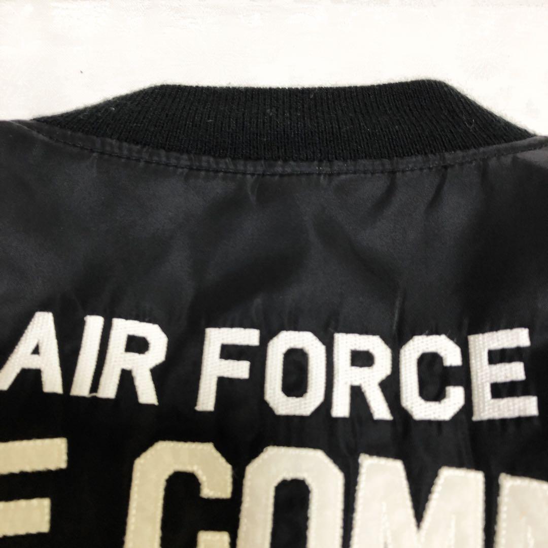 【さとう】AVIREX MA-1 スペースコマンド リバーシブル Lサイズ