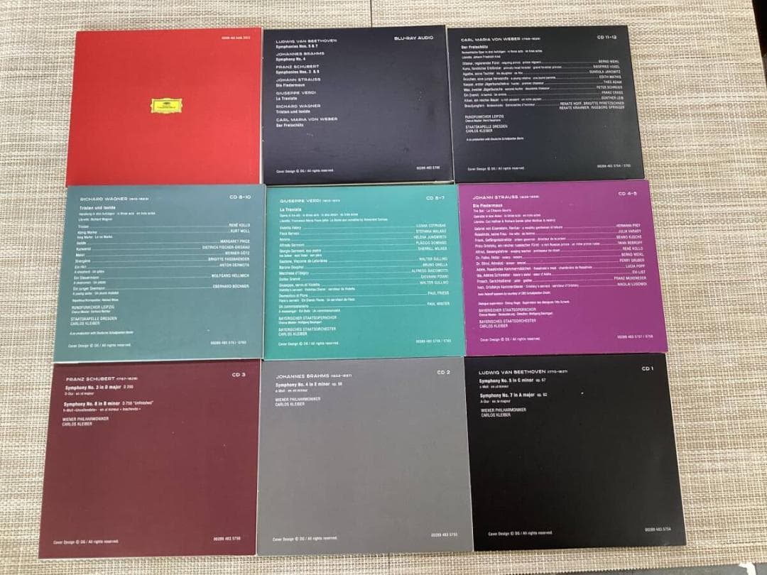 カルロス・クライバー／DG録音全集（12CD＋ブルーレイ・オーディオ）