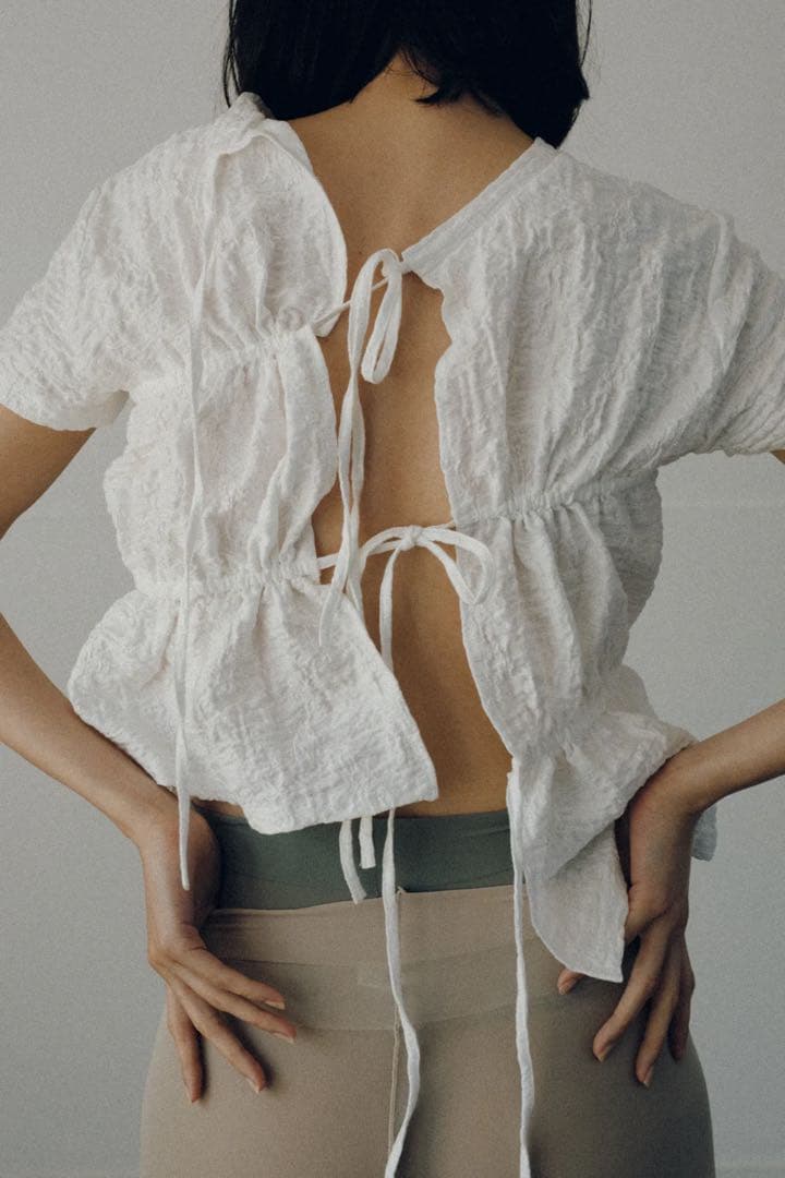 リトルスージー　organic cotton 2way top