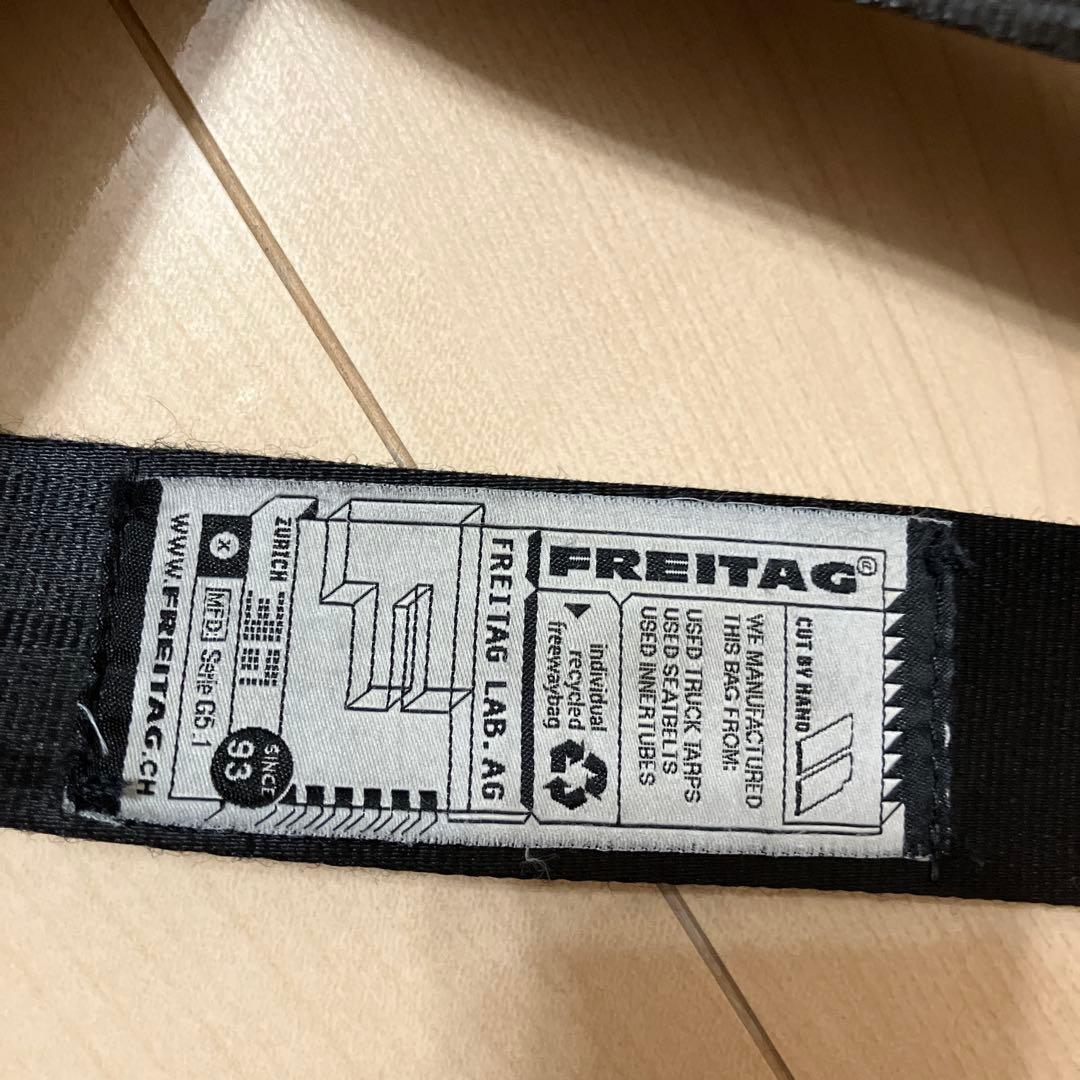 【新着】FREITAG メッセンジャーバッグ グレー サーフサイド6