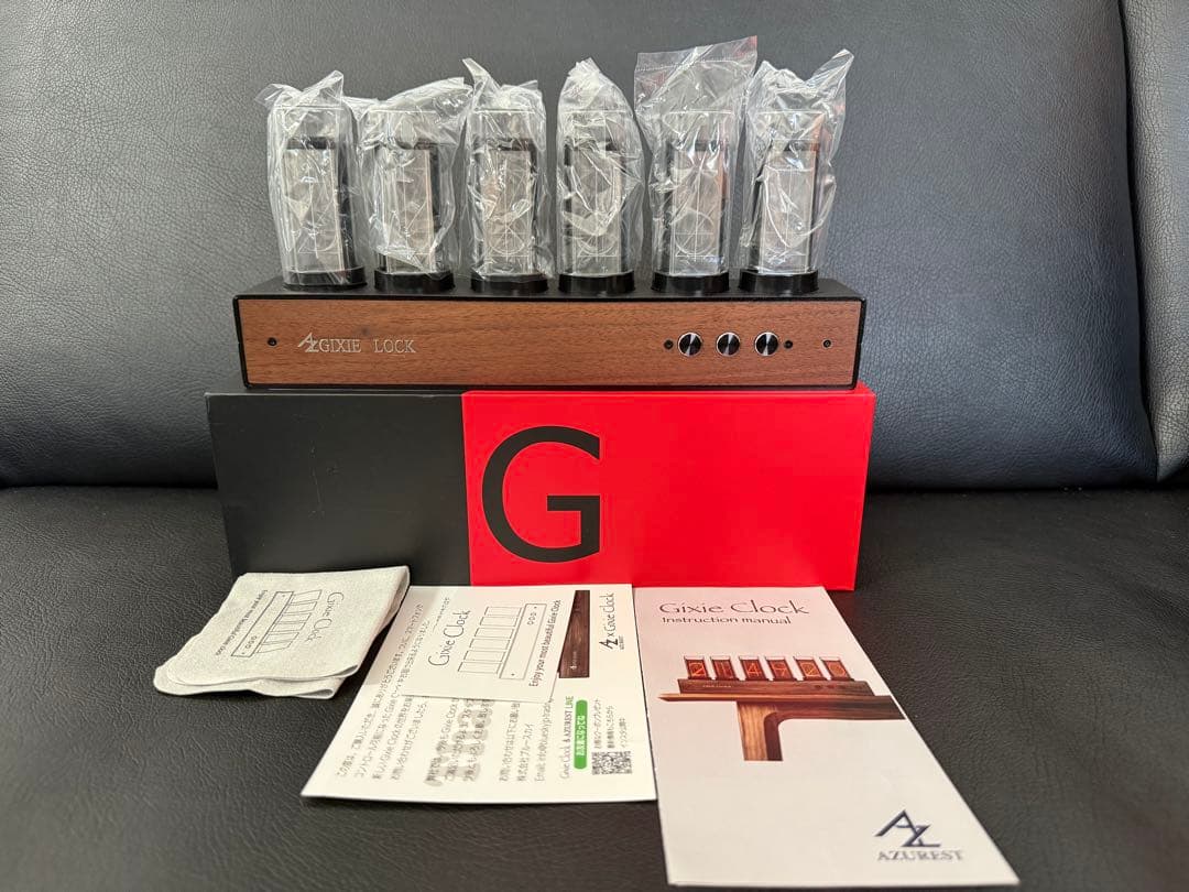 ZUREST Gixie Clock ギクシークロック ニキシー管LED