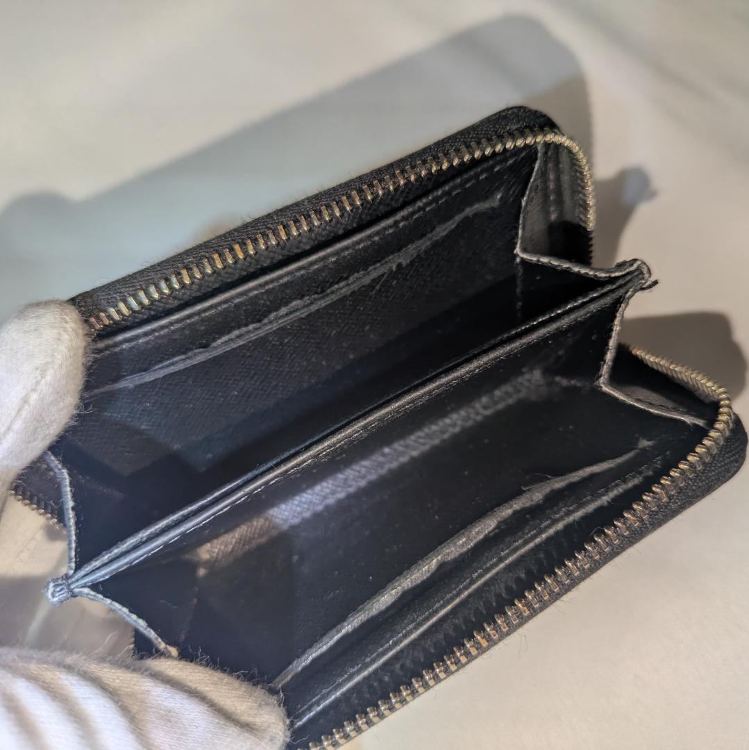 美品★ルイヴィトン ダミエ グラフィット ケース ミニ財布 ジッピー